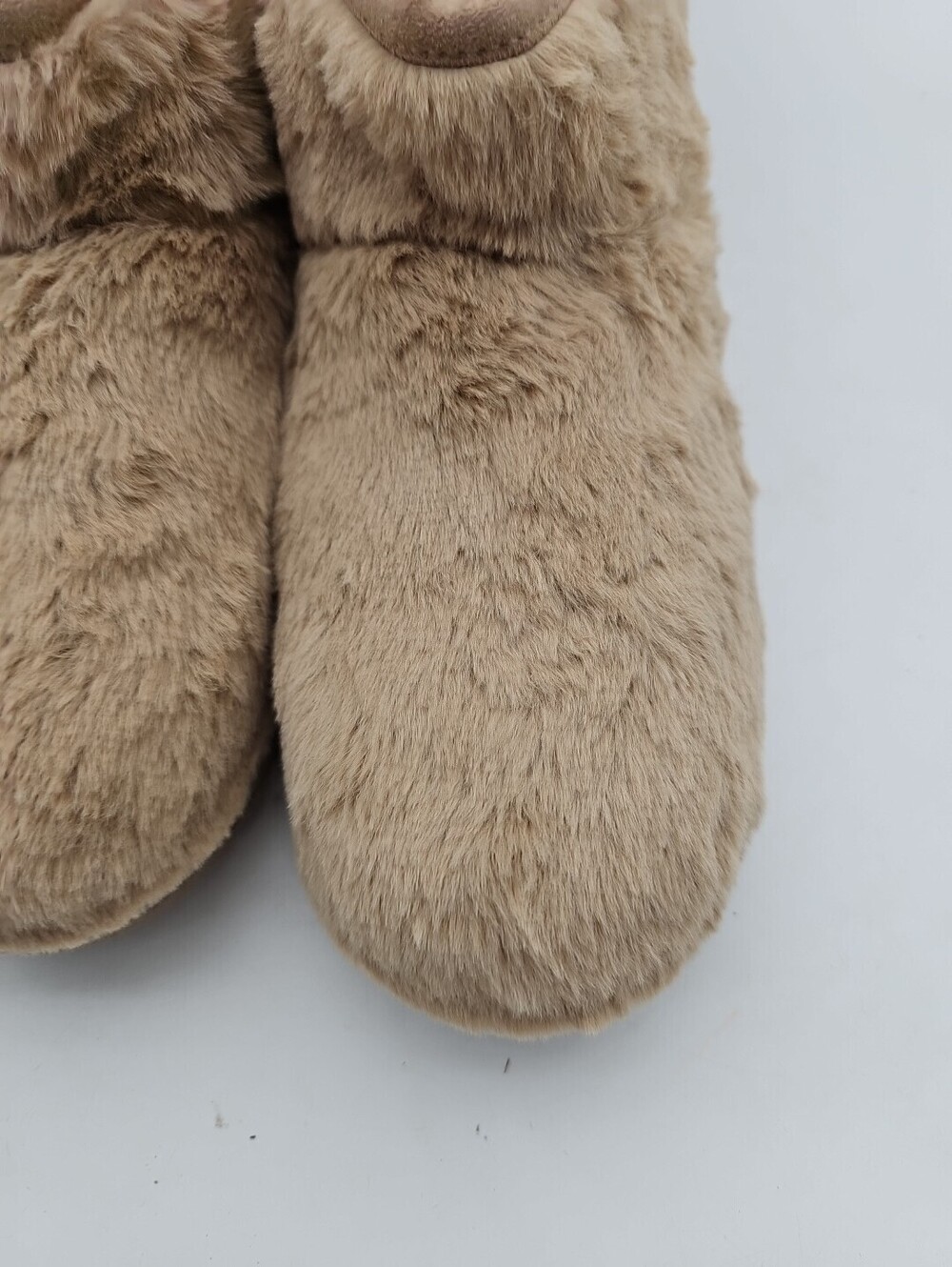Arizona Jean Co Women's Size 10m  Boots Slater Flat Heel Winter Fuzzy Beige Tan - Picture 5 of 11